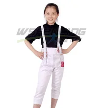 WSFENCING 350N штаны для фехтования мужской/женский/детский размер