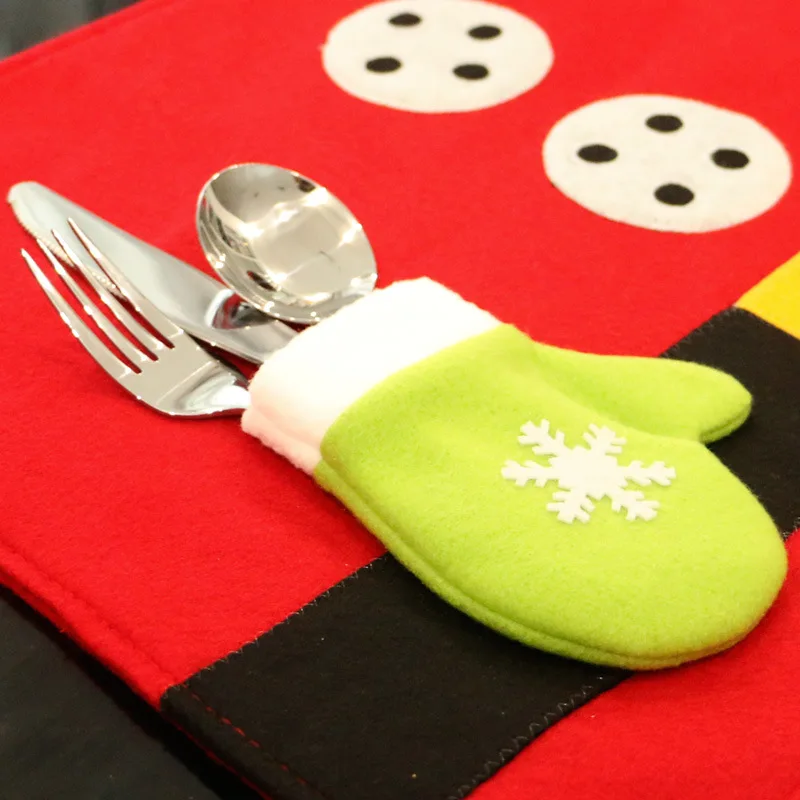 1PCS Christmas Stockings Placemats Knife And Fork Mat Christmas Decorations For Home Feliz Navidad Craft Supplies 1PCS Christmas Stockings Placemats Knife And Fork Mat Christmas Decorations For Home Feliz Navidad Craft Supplies