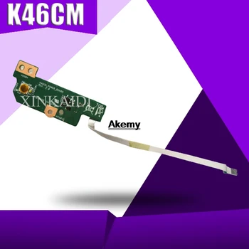 

with cable for ASUS K46 K46C S46C K46CM K46CA K46CB R405C A46C Switch POWER Board With Cable WORKS