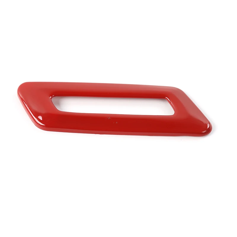 SHINEKA наборы для украшения интерьера автомобиля, переключатели для управления сидением памяти, панель ободка фары рамка для 6-го поколения, chevy camaro - Название цвета: Red