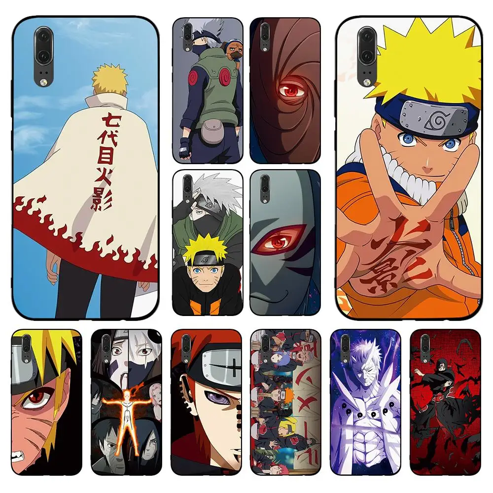 Мягкий чехол Hokage naruto Kakashi для Huawei Y6 Y7 Y9 Prime 2017 2018 2019 Nova 2i 3 4 3i Lite Mate 10 20 Pro |
