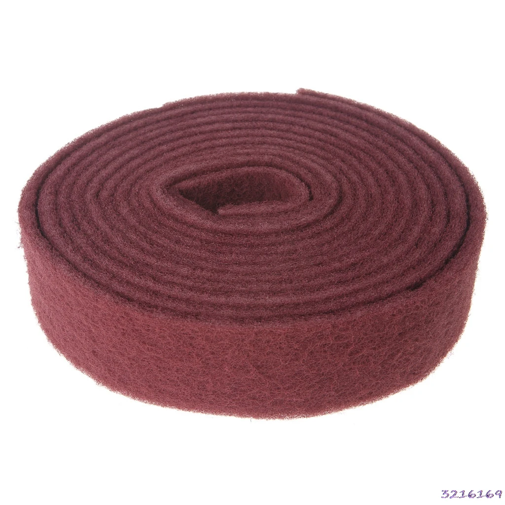 

Red Coarse Scouring Nonwoven Abrasive Pad Rust Removal Polishing Grinding Wood
