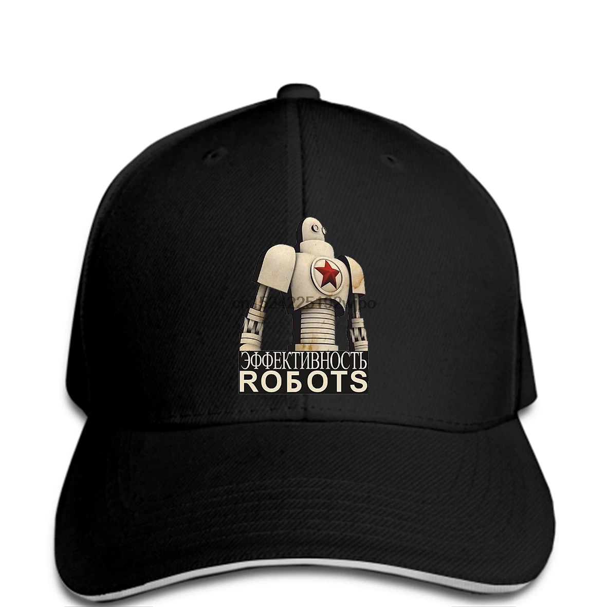 

novelty Summer Style CCCP SOVIET PROPA GANDA USSR Russian HAMMER and SICKLE ROBOT Baseball cap transfers cap