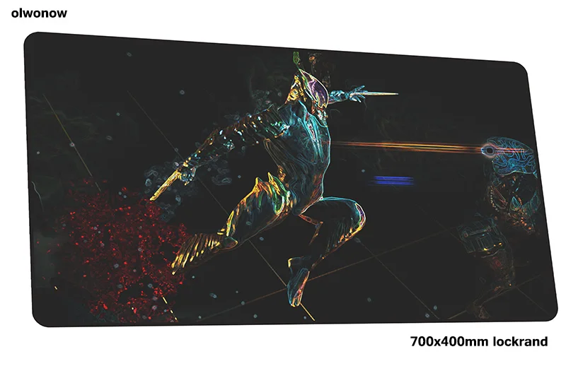 Warframe коврик для мыши геймерский Высокое качество 700x400x2 мм notbook коврик для мыши игровой коврик для мыши большой коврик для мыши ПК настольный коврик для мыши - Цвет: Size 700x400x2mm