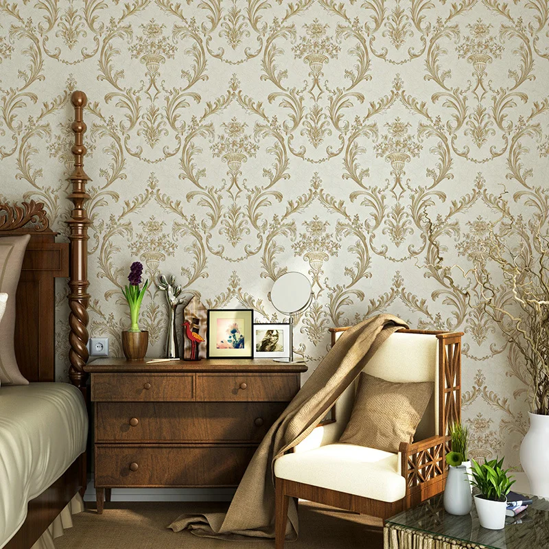 0 53x10m Vintage Style Brown Leather Horse Pattern Non Woven 0 53x10m Vintage Style Brown Leather Horse Pattern Non Woven Wallpaper Living Room Bedroom Bedside Background In Wallpapers From Home Improvement