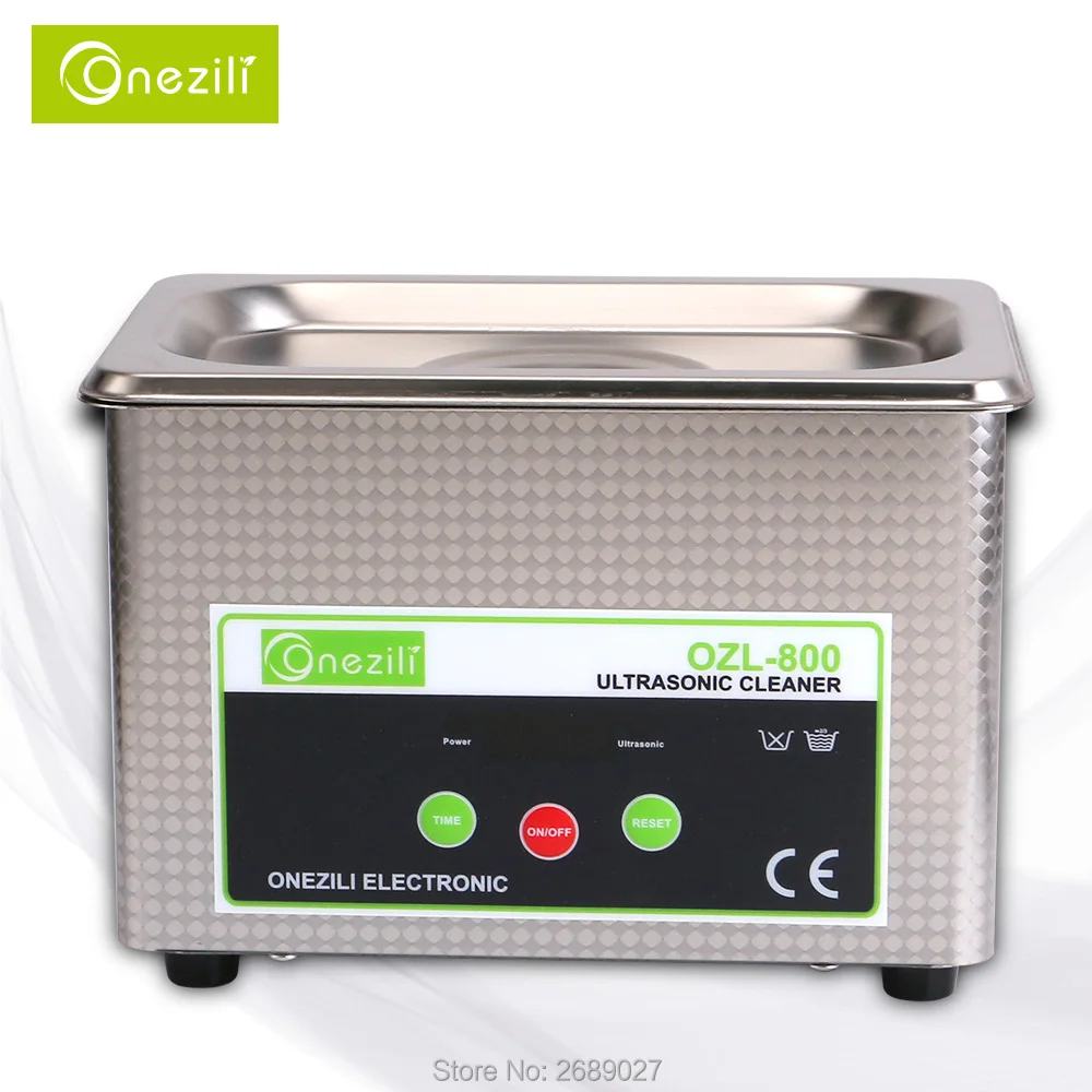 Ультразвуковой очиститель Onezili 800 мл с интеллектуальным