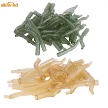 Sikiwind 30 шт. Карп рукав для рыболовного крючка волосы Rig выравниватель рукава мягкий Анти клубок позиционер терминал снасти Карп Рыбалка Pesca