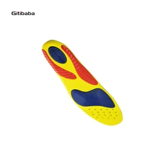 Walking Boxing Running Sport Insoles Shock Absorption Pads Silicone Insoles Foot Care for Plantar Fasciitis Heel Spur Foot Pain