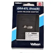 Velbon QRA-67L штативы Моноподы Для QHD73Q 63Q 65Q PHD61Q 55Q 65Q QRA-667L Quick Release Plate