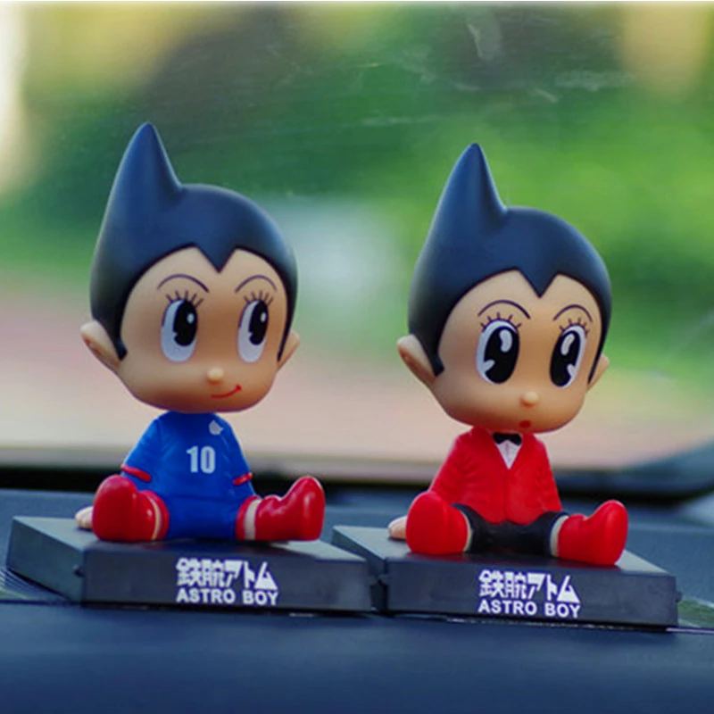 Anime Cartoon Astro Boy Wacky Wobbler Fashion Car Decorations Pvc Action Figures Collectible Model Toys 12cm Creative Gift L343 Gift Collection Wacky Wobblerastro Boy Aliexpress