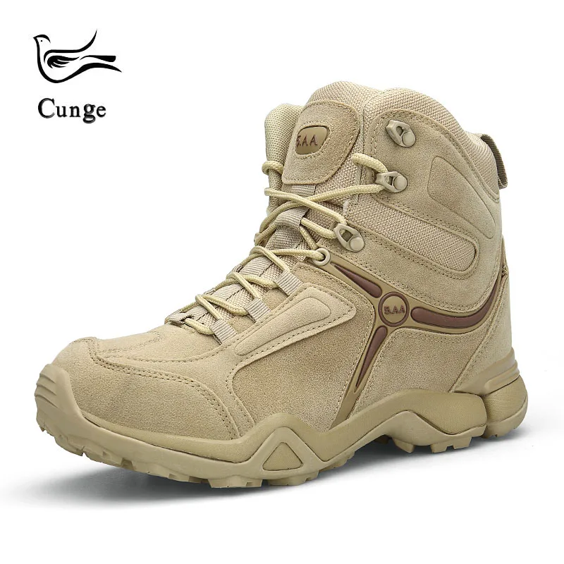 

Spring and Autumn High Men's Outdoor Boots Lightweight Breathable Men's Outdoor Essential New Shoes Men Boots