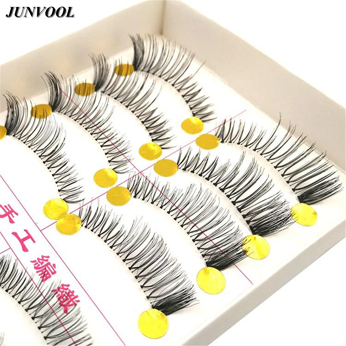 Hot Bare Eyelash New 10 Pairs Handmade False Eyelashes Popular Thick