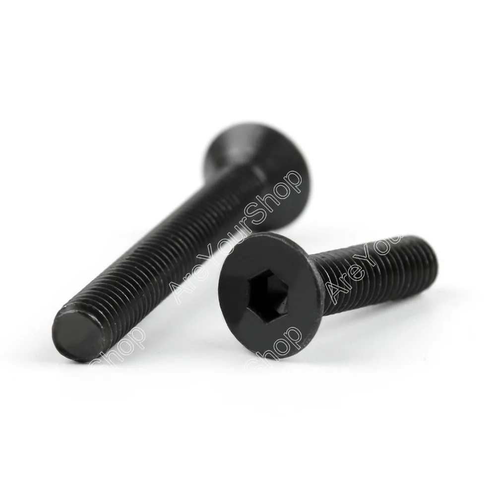 M5 acciaio 10.9 Grade Viti a testa fresata Macchina Nera CSK esagonale Allen Key