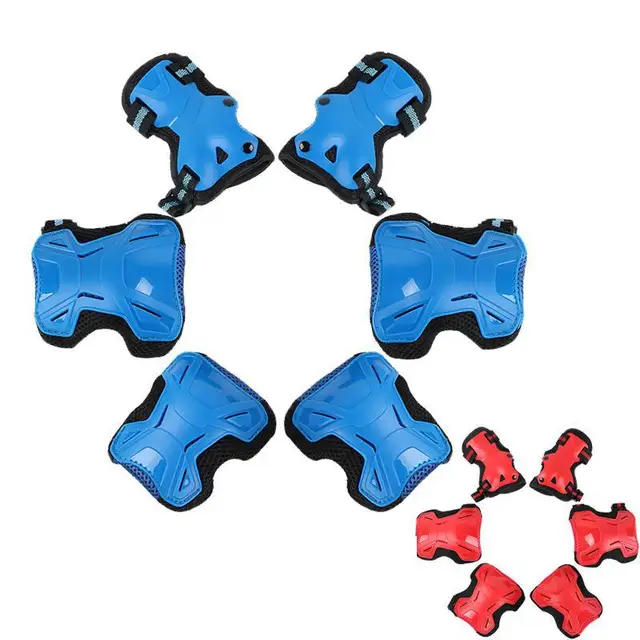 US $30.00 Children Roller Skating Protector Complete Set Bicycle Knee Protector Skateboard Outdoor Sports Rid