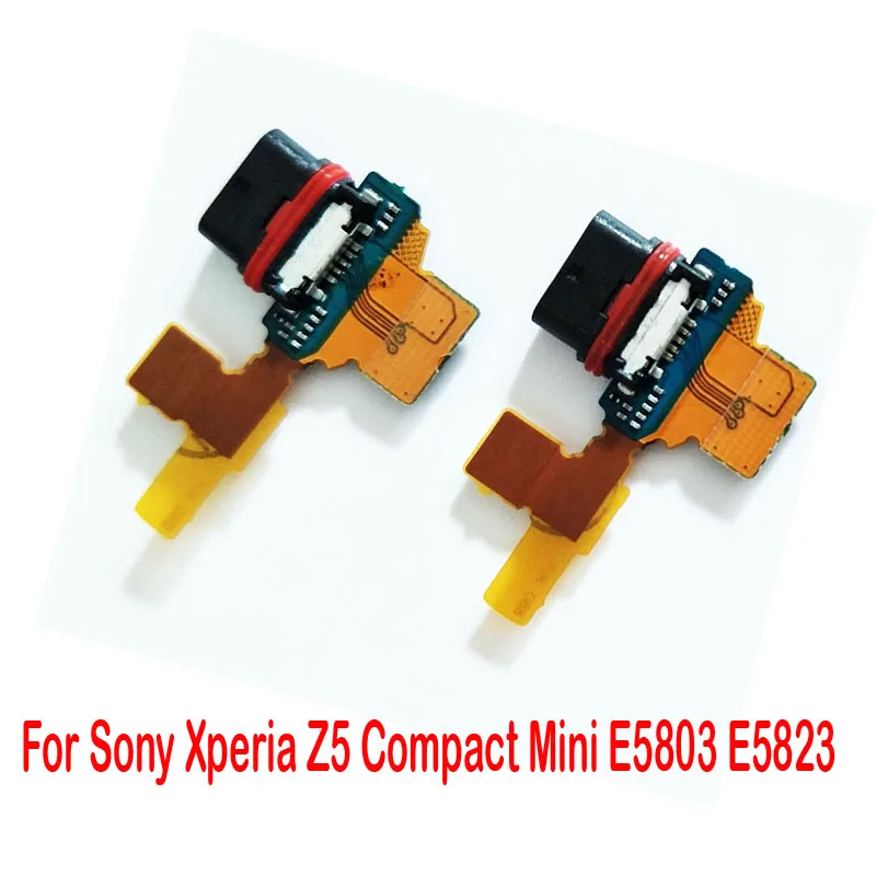 Для Sony Xperia Z5 Compact Mini E5803 Micro USB зарядный порт док разъем гибкий кабель Замена|Шлейфы