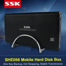 ССК SHE056 USB 2.0 HDD корпусы SATA 3.5 »внешний hdd дело до 480 Мбит/с 3.5 дюймов жесткий диск коробка для планшета для ноутбуков otb