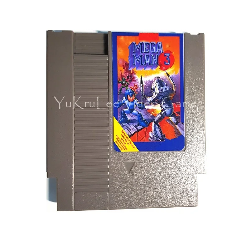 

Mega Man 3 Video Game Accessories Card for 72 Pin Entertainment System Console EU/US Universal Version