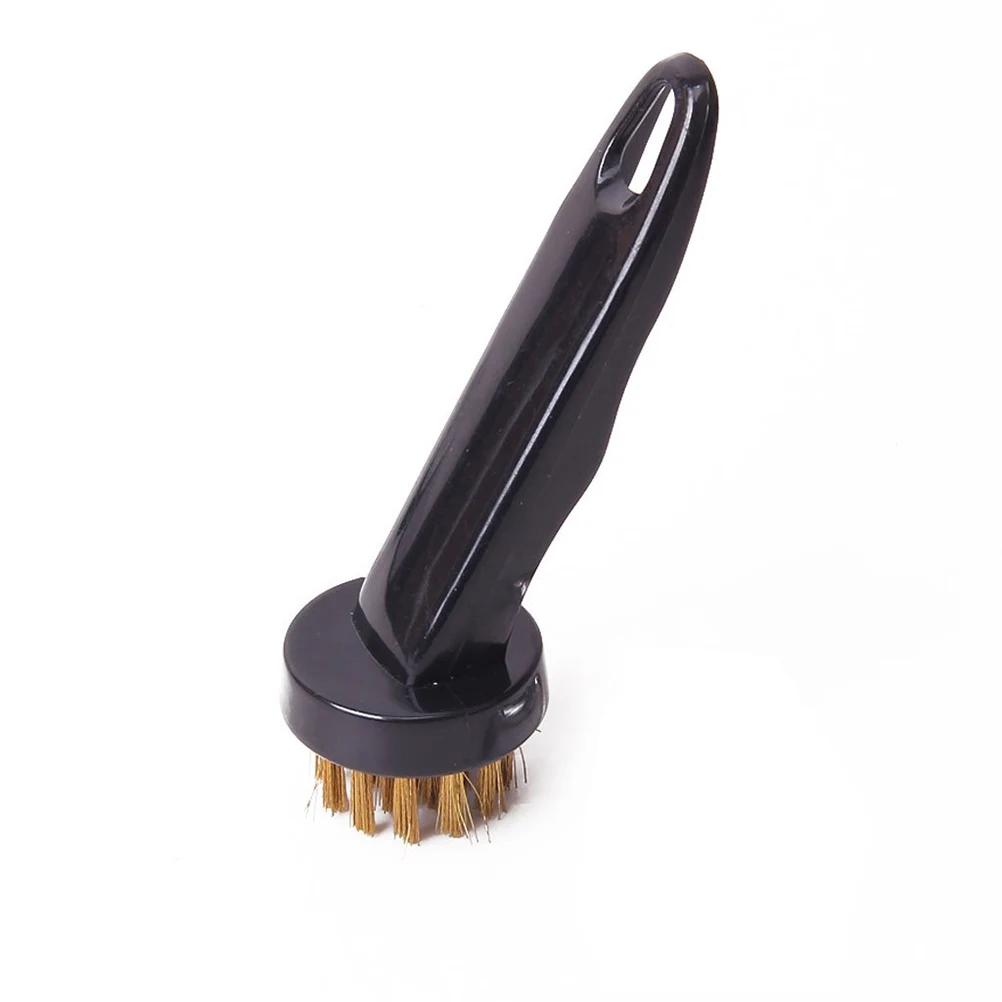 Plastic Golf Club Brushes Circular Wood Utility Brush Golf Club