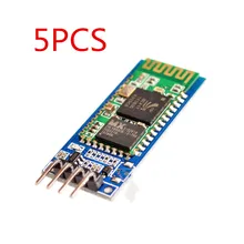 5 шт./лот HC-06 Bluetooth для arduino последовательный сквозной модуль беспроводное последовательное устройство связи HC06 Bluetooth модуль