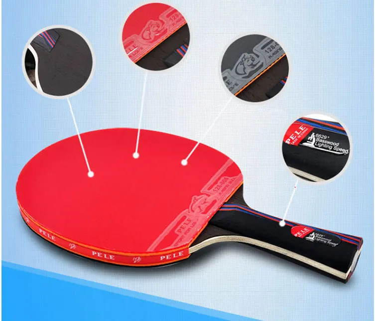 Профессиональная ракетка для настольного тенниса ракетка для пинг-понга ракетка из углеродного волокна лезвие летучая мышь Kalemlik липкая