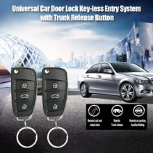 Kit di chiusura centralizzata del sistema di accesso senza chiave del rilascio del bagagliaio della serratura della portiera universale con allarme telecomando per auto per Starline