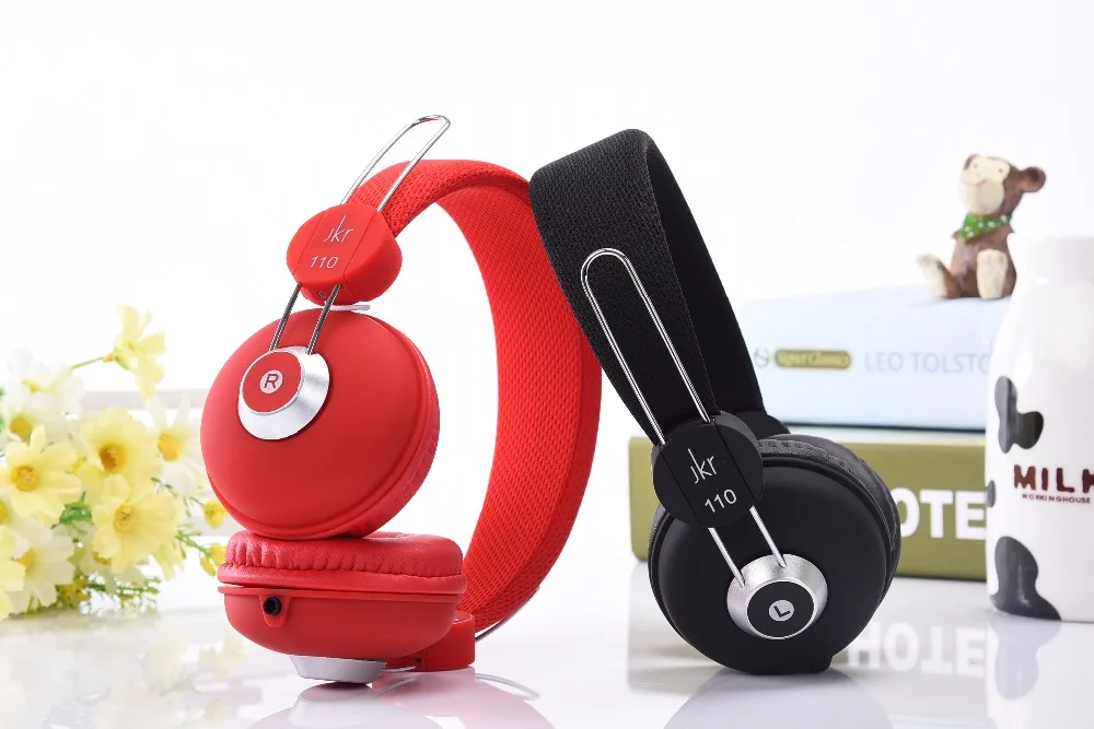 JKR Hifi Big Casque Audio Wired Earphones For Phone Computer headphone earphones (5)