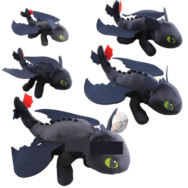 

HOW TO TRAIN YOUR DRAGON PLUSH Toothless Night Fury plush Toys for children doll