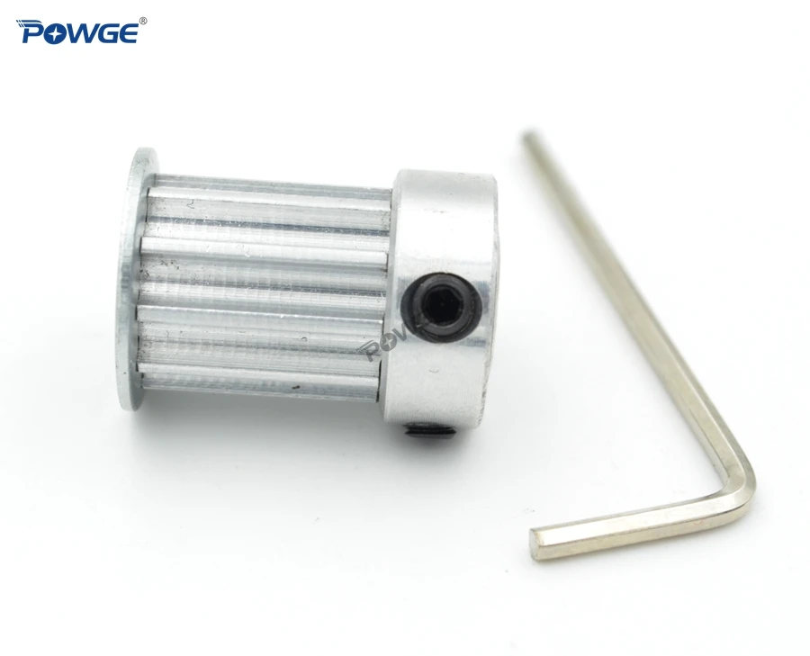 10 Teeth HTD 5M Synchronous Pulley Bore 5/6/6.35/7/8mm for Width 15/20mm HTD5M Timing Belts Gear wheel pulley 10Teeth 10T POWGE timing belt pulley timing pulley belt pulley
