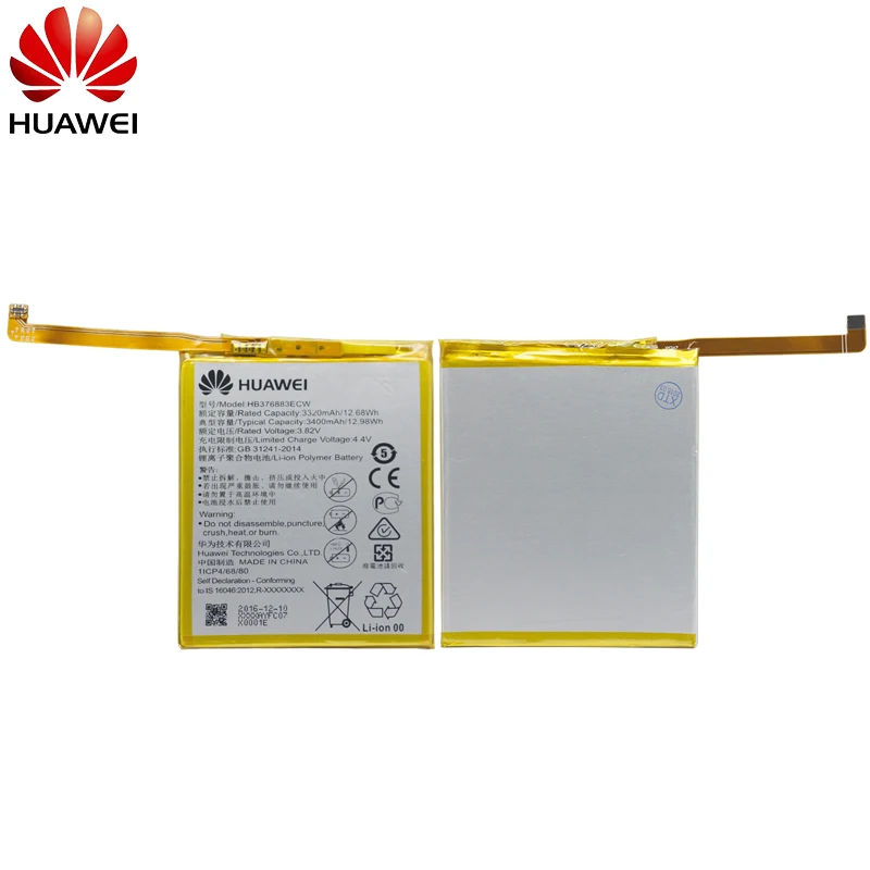 Hua Wei аккумулятор для телефона HB376883ECW для huawei Ascend P9 Plus VIE-AL10 3400 мАч сменные батареи Бесплатные инструменты