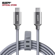 USB-C à USB-C USB 3.1 Câble, ESR Data Sync Charge rapide Type-C à Type-C Câble pour MacBook, pour Samsung S8, pour LG G6 V20 G5