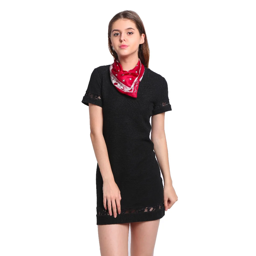

[Square Scarf] 100% Silk Paj Scarf 52cmX52cm Pure Silk Fabric Women Scarf Tiny Scarf New Fashion Printed Pattern