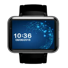 DM98 Smart Watch MTK6572 Android 4.4 OS 3G WIFI GPS Bluetooth 4.0 Support SIM Card Dual Core 4GB ROM Smartwatch PK LEM4