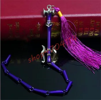 

Exquisite Alloy Weapon Models - Miniature Jiangcheng Purple Whiplash, Crafts, Decorations, Collections of Exquisite Model