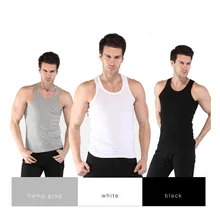 3 шт./лот, мужские майки с круглым вырезом, бодибилдинг, хлопковая одежда, высокая эластичность, мужской жилет, нижнее белье, 3 цвета
