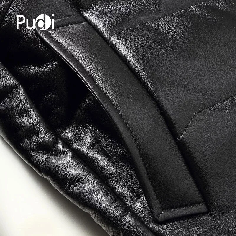 Куртка PUDI MT821 Мужская из овчины с меховым воротником|Куртки| |