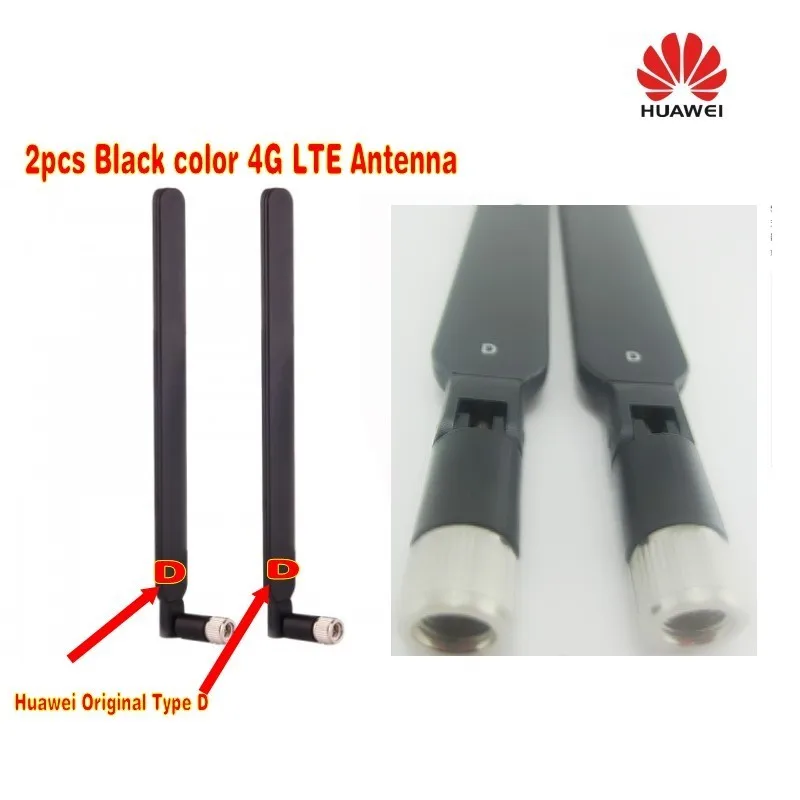 Оригинальная Внешняя Антенна HUAWEI 4G LTE 2x для B525 SMA D type Black|huawei lte 4g|4g huaweihuawei 4g |