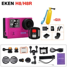 Full Accessory ~ EKEN H8R H8 Action camera VR360 Remote Controller ultra 4K / 30fps 2.0″ Dual LCD Helmet Cam waterproof sport DV