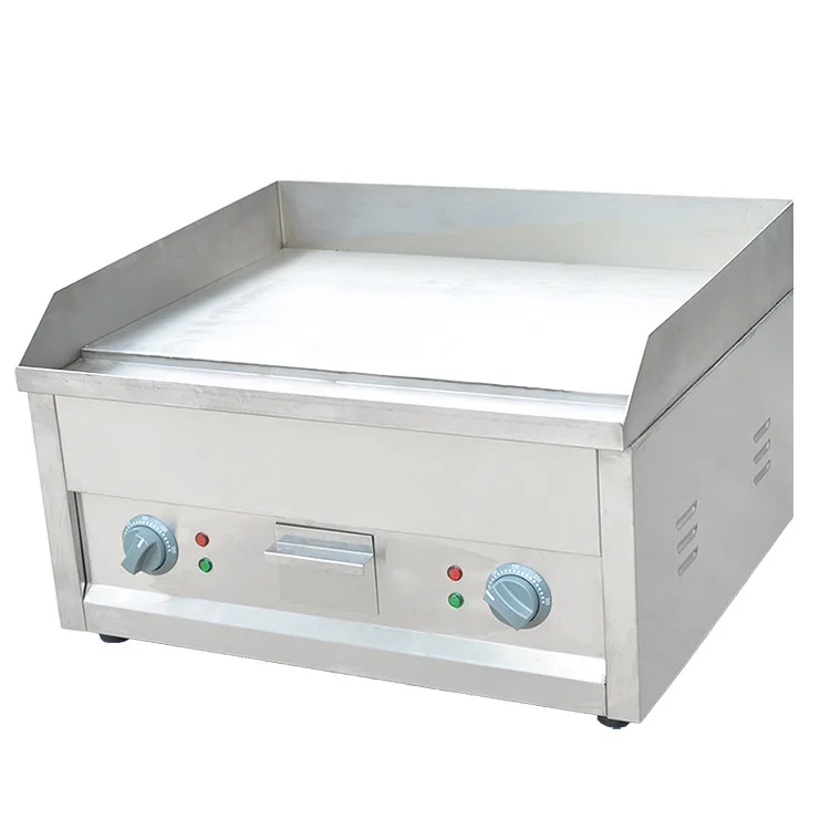 Electric / Gas Grill Best Quality Flat Plate Griddle For Buffet Machinein Electric Grills