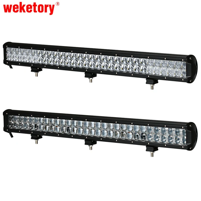 weketory 28 inch 300W 4D 5D LED Work Light Bar for Tractor Boat OffRoad 4WD 4x4