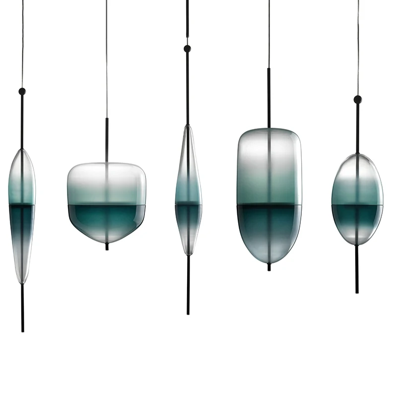 Blue-chromatography-Italian-design-lamp-pendant-light-Lake-of-Venice-Blue-gradient-Simple-Peaceful-Pure-pendant (3)