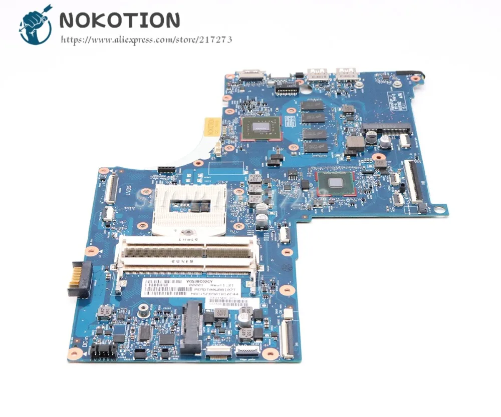 Материнская плата NOKOTION для ноутбука hp Envy 17-J 17-J01 HM87 DDR3L GT840M 2 Гб GPU 773370-001 773370-501 основная плата