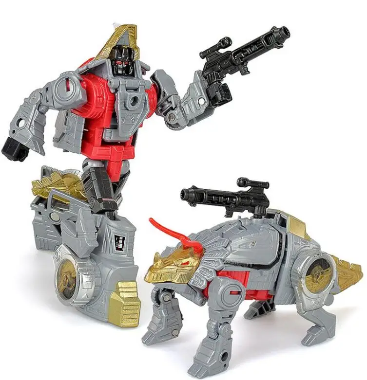 Робот игрушечные лошадки трансформации DinoKing мощность Grimlock шлака Sludge Snarl Swoop Dinobots