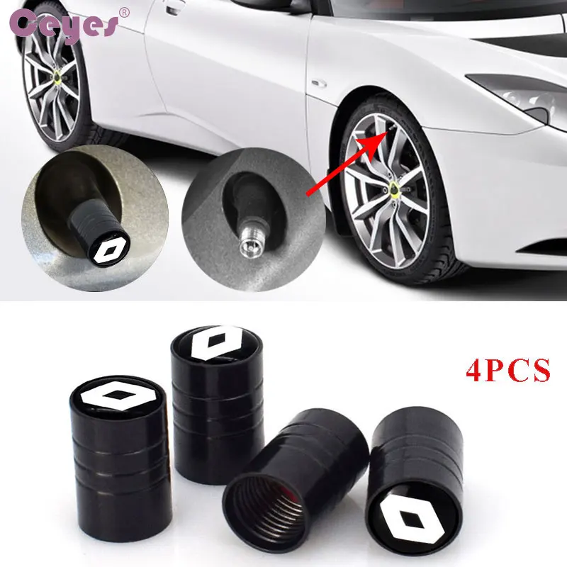 

Ceyes Car Styling Auto Badge Case For Renault Megane 2 3 Duster Logan Clio Laguna Captur Car-Styling Stickers Accessories 4pcs