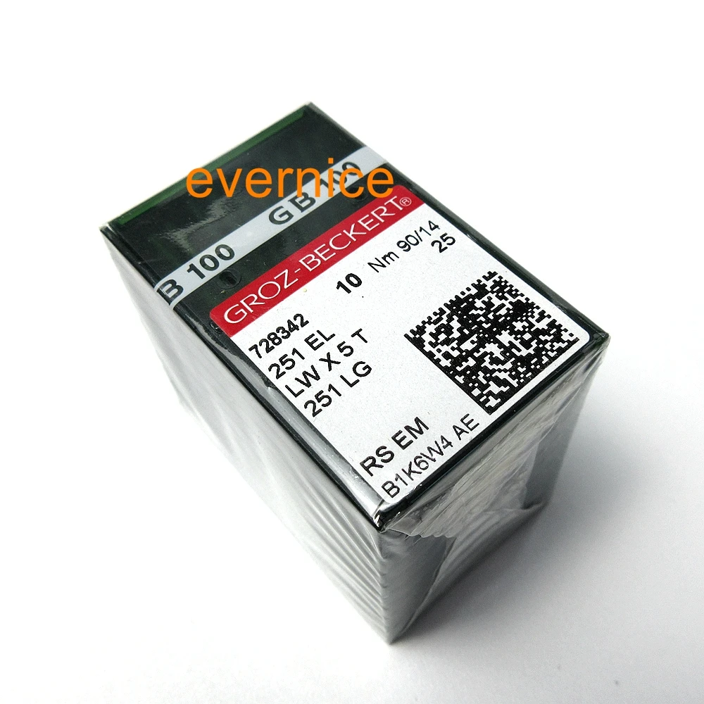 

100 Pcs Groz-Beckert Lwx5T 251El 251Lg Industrial Blindstitch Machine Needles