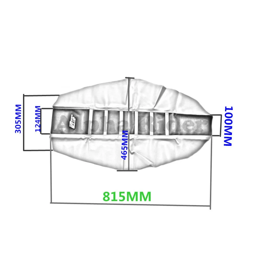 Из искусственной кожи резиновые захват мягкие сиденья для Suzuki РМЗ 250 RMZ250 2006- Yamaha YZ YZ125 YZ250 2002- 2013 2012 2011