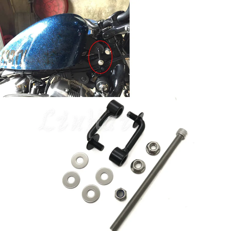Прочный мотоциклетный комплект ZORBYZ подъемник 2 дюйма для Harley 1995-UP Sportster superlow Nightsters