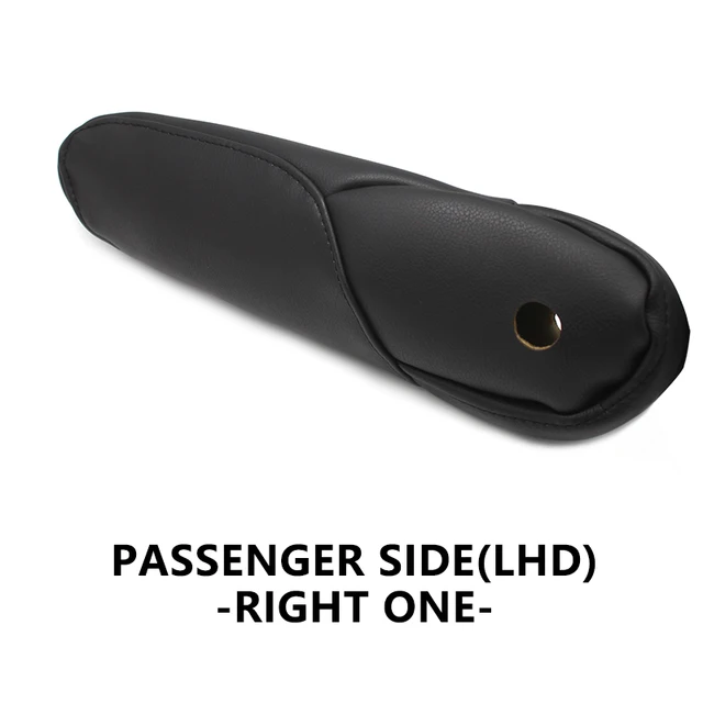 For Honda CRV 2007 2008 2009 Microfiber Leather Driver / Passenger Side Seat Armrest Handle Decor Cover Protection Trim Black Right