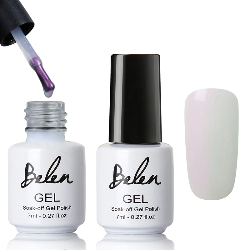 Belen, 7 мл, светильник телесного цвета, розовый Гель-лак для ногтей, Полупостоянный Гель-лак, лак для замачивания, долговечный лак для лака - Цвет: 40502