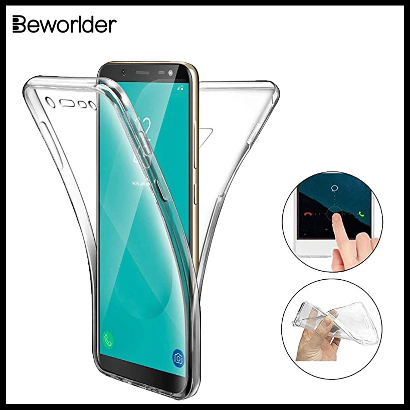 Чехол из термопластичного полиуретана для samsung Galaxy A6 A8 плюс J2Pro A9 2018 мягкий чехол