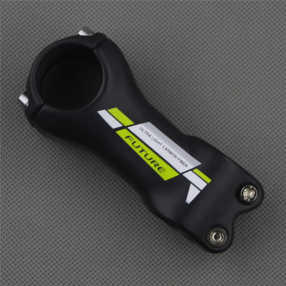 

Ultra-light scale-free diy carbon fiber full fiber road bike mountain bike bicycle stem riser goose carbon stem green